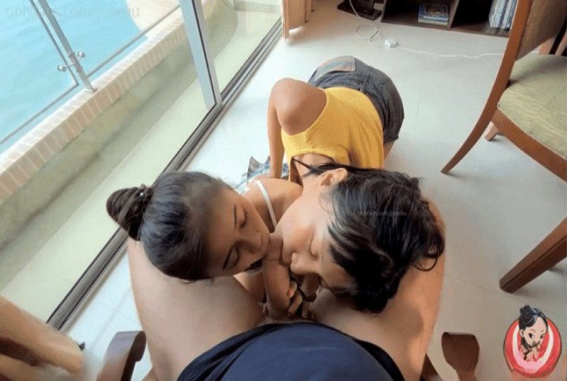 xb-938 杏吧傳媒 與小姐妹一起各種口交兩個美女接吻不斷-劉玥