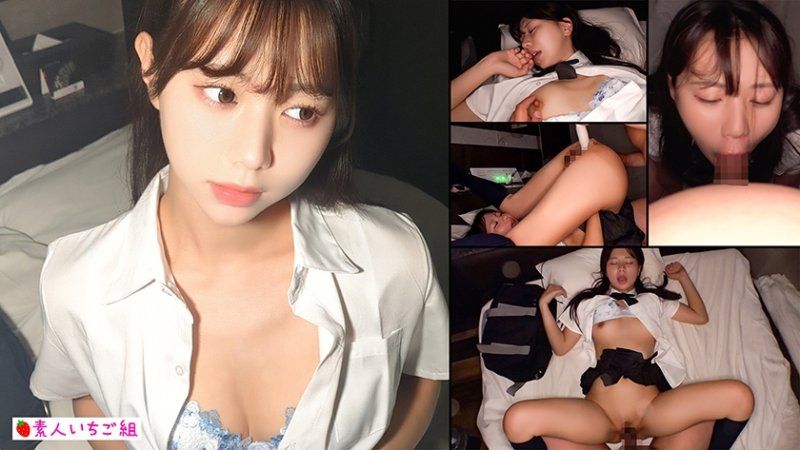 ICG-004 清楚素人女學生研究影片 目光也不敢對視的宅男女孩被變態大叔纏繞玩弄